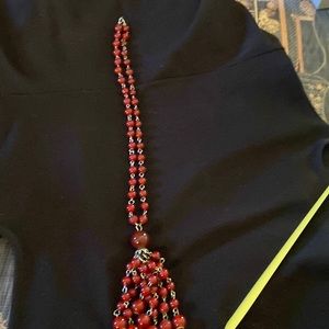 Tassel necklace